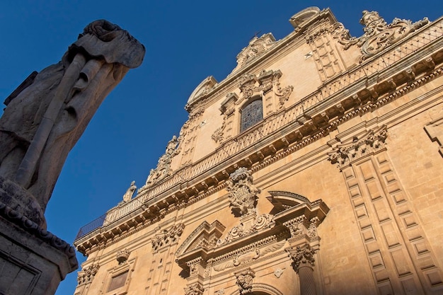 Italie Sicile Modica Ragusa Province St Peter's Cathedral façade baroque 18e siècle aC