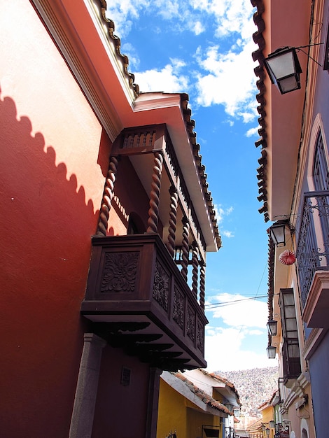 Jaen Street La Paz Bolivie