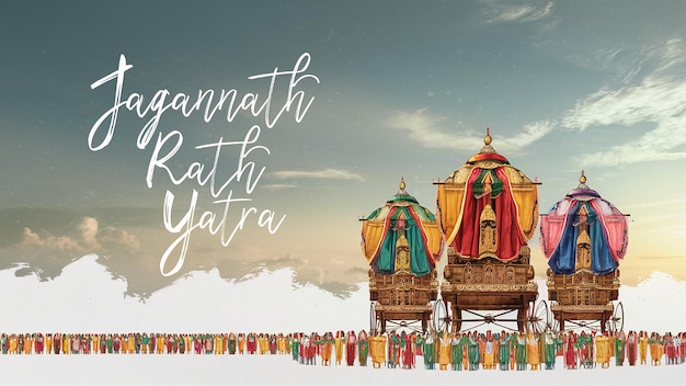 Jagannath rath yatra Génératif au