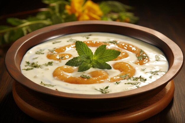 Photo jalebis avec du rabri crémeux