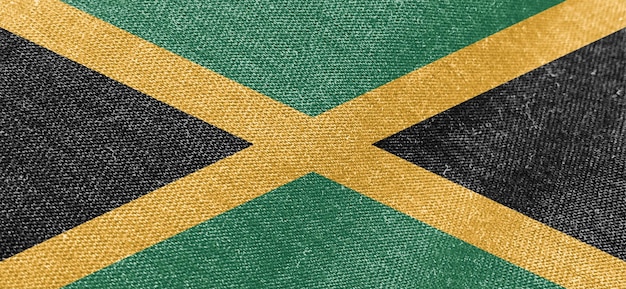 Jamaïque tissu drapeau coton matériel large drapeaux fond d'écran tissu coloré Jamaïque drapeau fond
