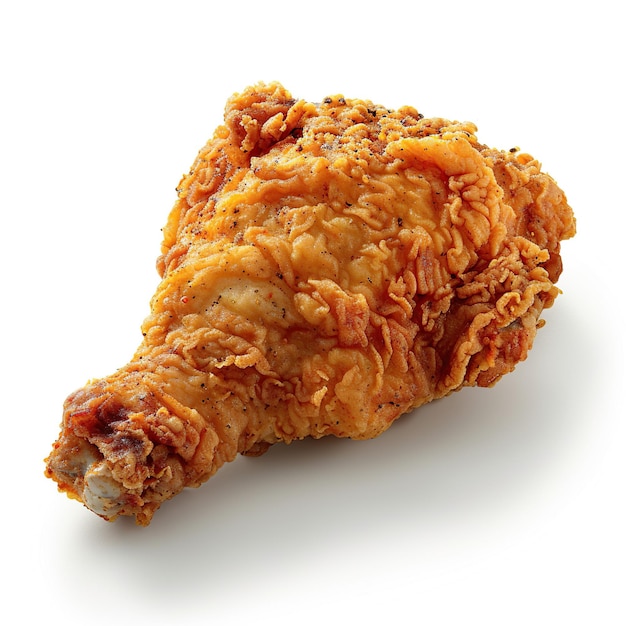 Jambe de poulet frite épicée et croustillante