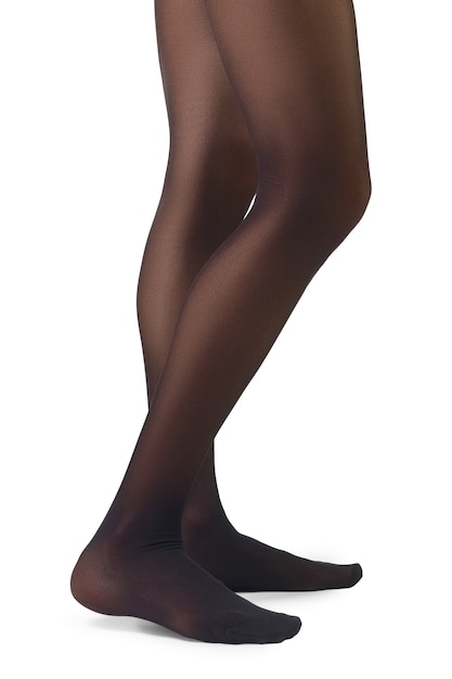 Jambes de femme parfaite en collants