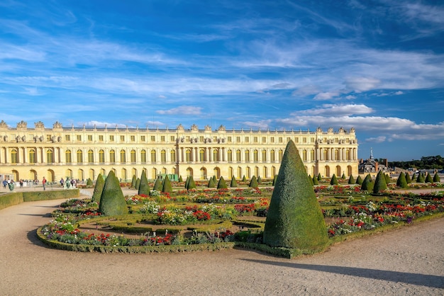 Photo jardin du château de versailles près de paris en france avec