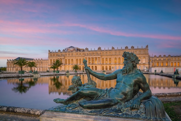 Jardin du Château de Versailles près de Paris en France