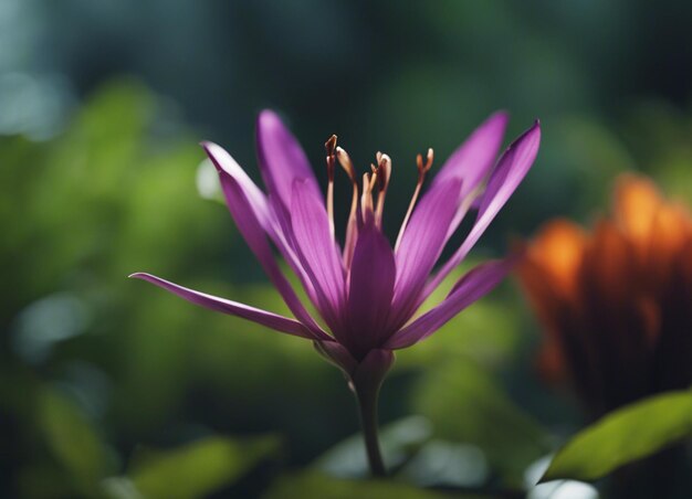 Photo un jardin de fleurs mixtes