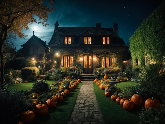 Jardin d'Halloween