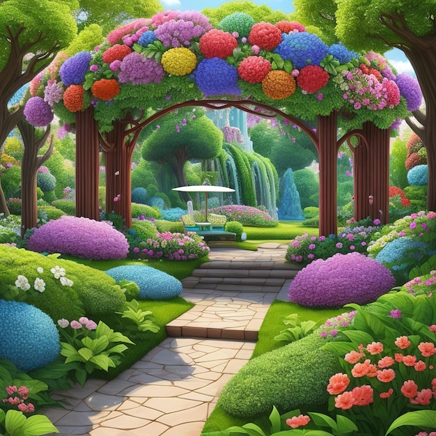 Jardin magique