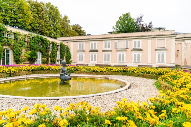 Jardin Mirabell dans la ville de Salzbourg