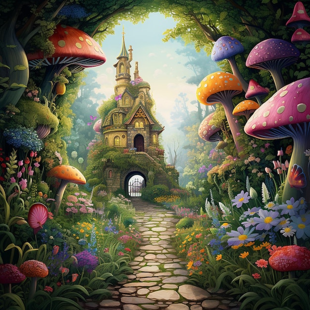 Jardin secret magique
