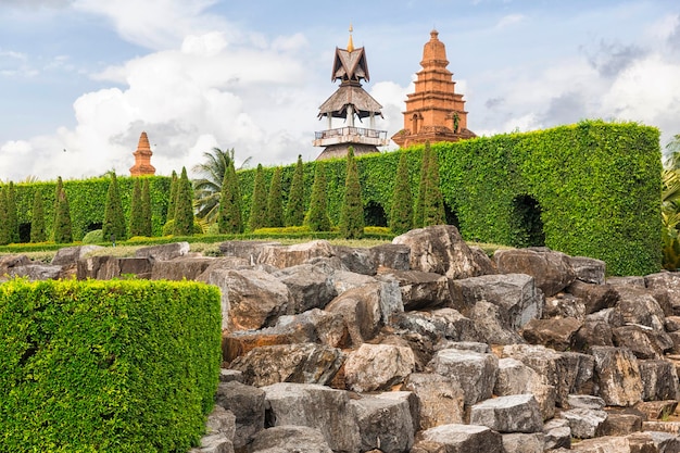 Jardin tropical de Nong Nooch