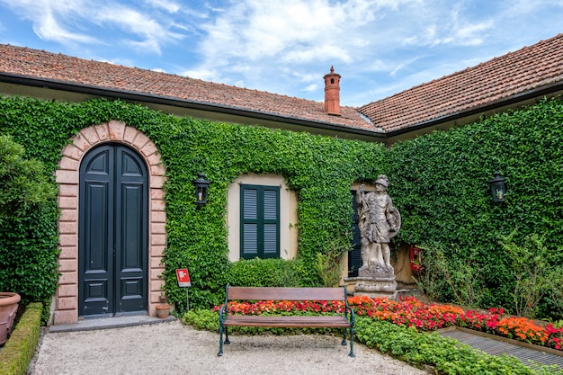 Jardin verdoyant de la Villa del Balbianello