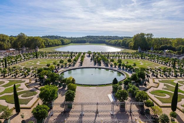 Jardin de Versailles en France