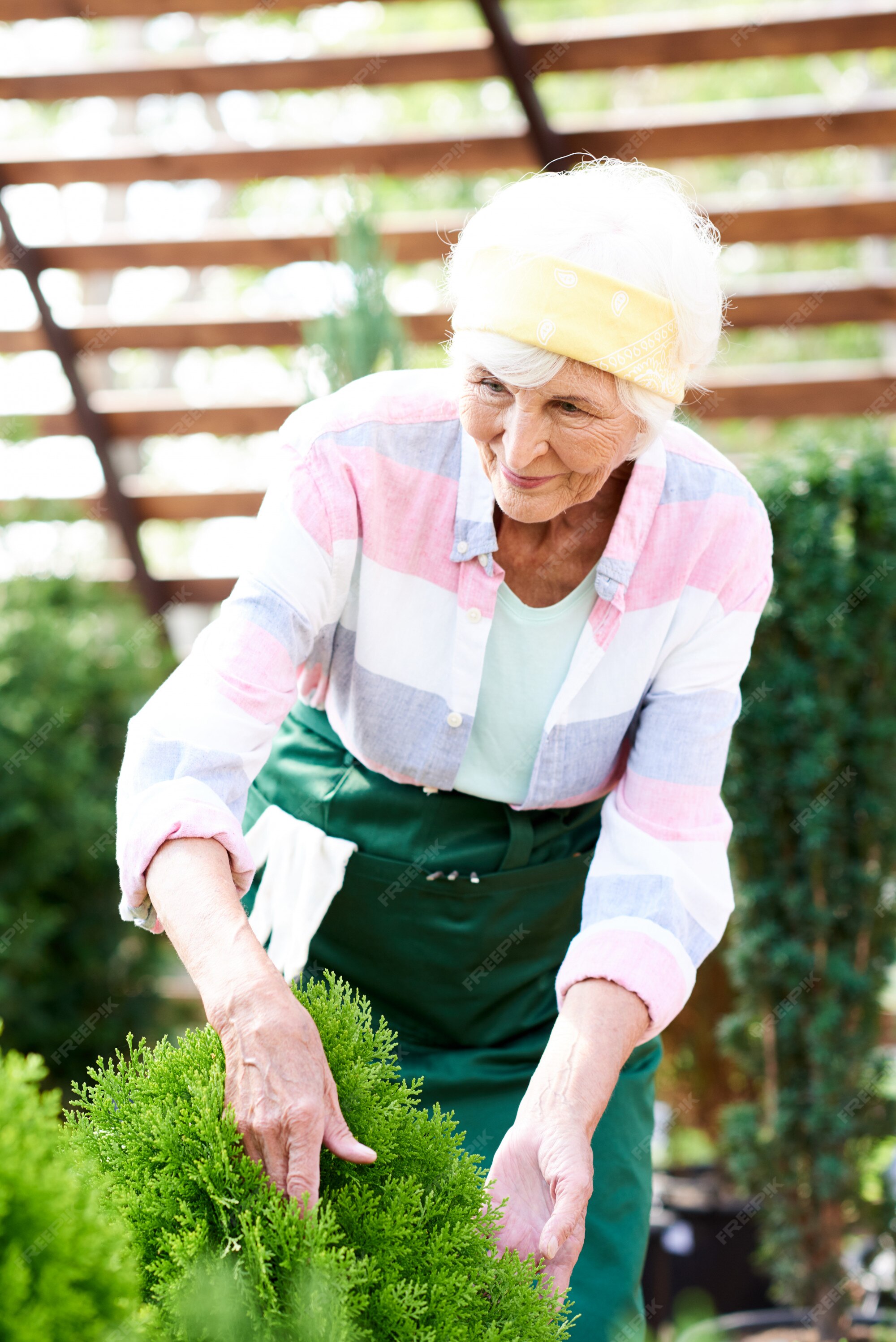 Jardinage Femme Mature