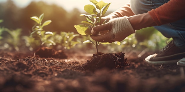 Un jardinier communautaire promeut la production alimentaire locale et la restauration de l'habitat, la durabilité et l'engagement de la communauté.