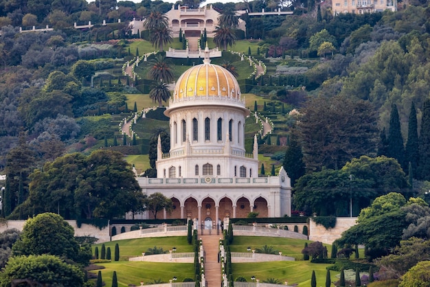 Jardins Bahai à Haïfa Israël Attraction touristique