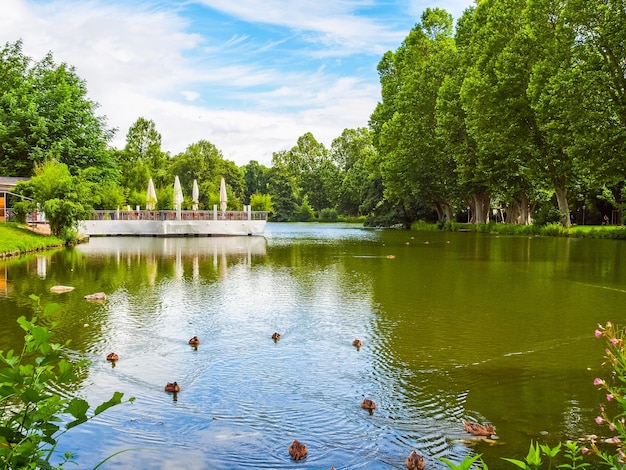 Jardins HDR à Stuttgart en Allemagne