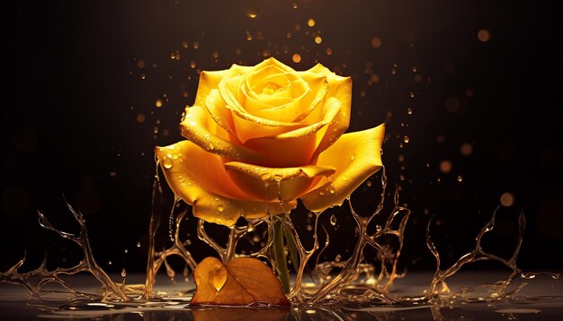 Le jaune rose