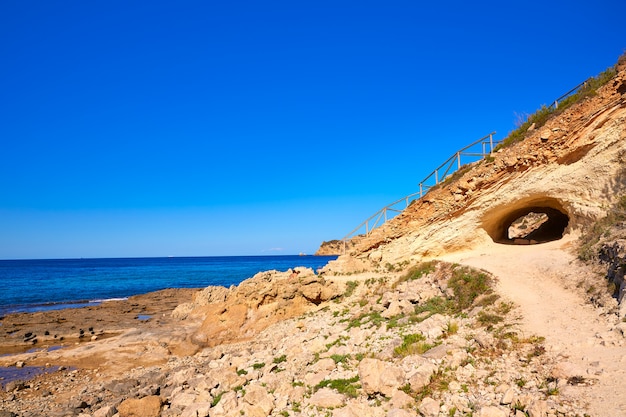 Javea Xabia Cala Blanca Beach à Alicante En Espagne