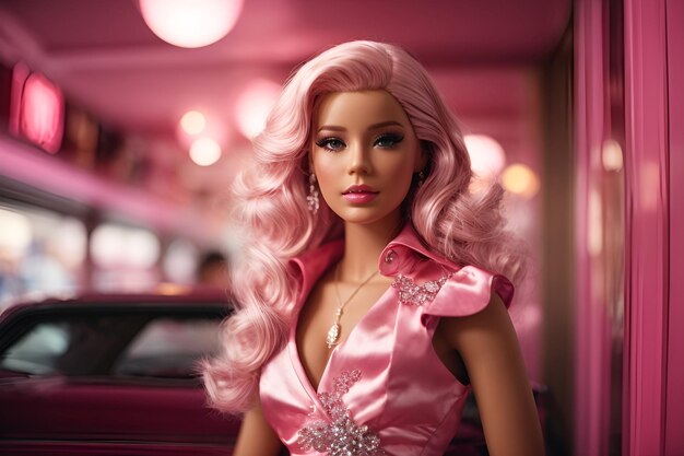 Photo je suis barbie.