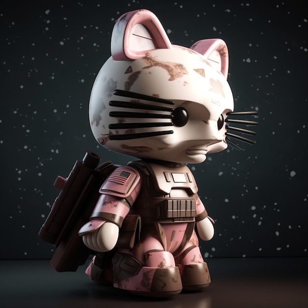 Je suis un Hello Kitty Mandolorian.