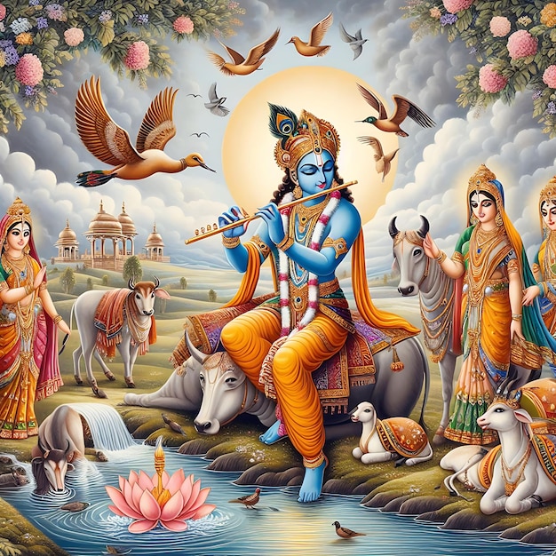 Photo je suis lord krishna.