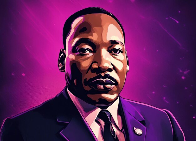 Photo je suis martin luther king.