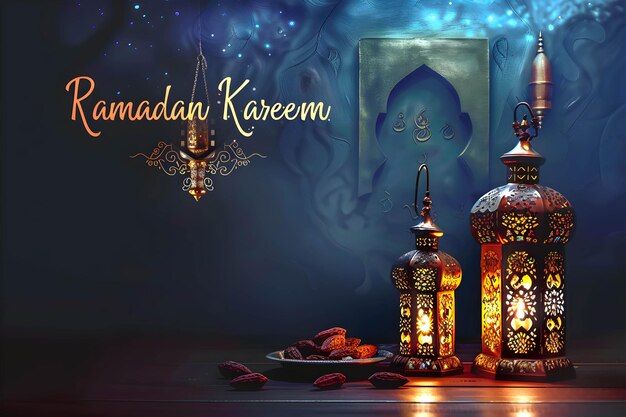 Photo je suis ramadan kareem.