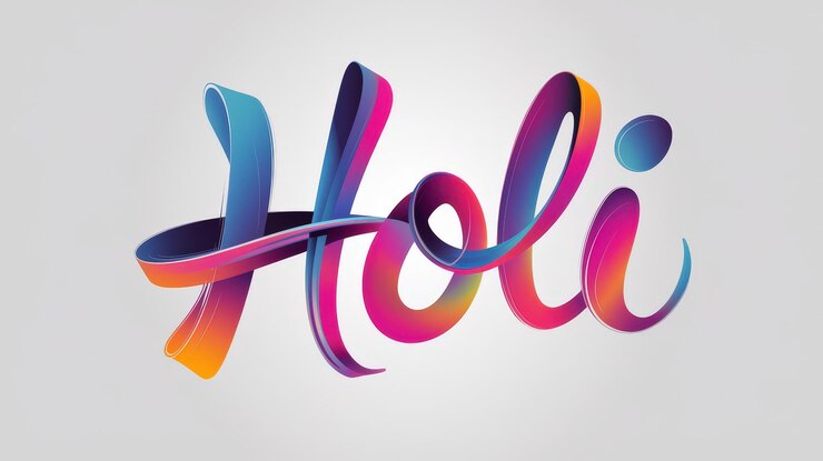 Photo je vous souhaite un joyeux holi.