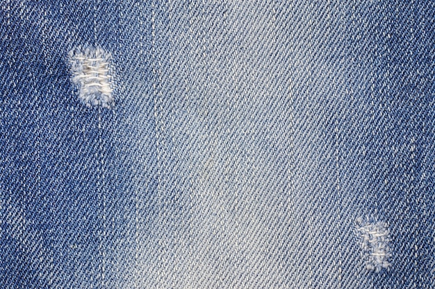 Jean déchiré texture denim.