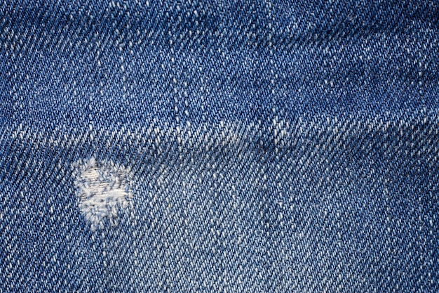 Jean déchiré texture denim.