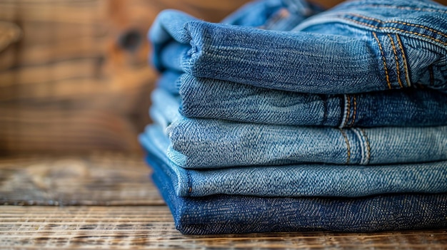 Un jean en denim
