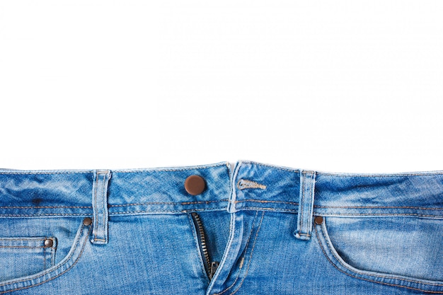 Jeans avec poche sur le devant