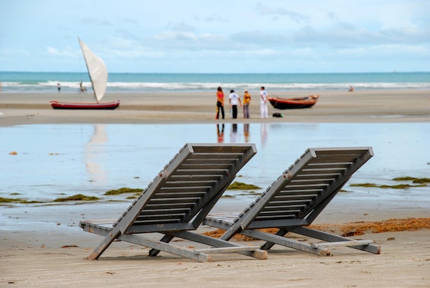 Jericoacoara est une plage vierge cachée derrière les dunes de la côte ouest de Jijoca de Jericoacoara, CearÃƒÂƒÃ‚Â¡, Brésil