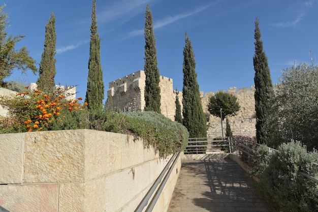 Jérusalem en novembre les murs de la vieille ville