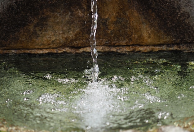 Jet d'eau de fontaine antique