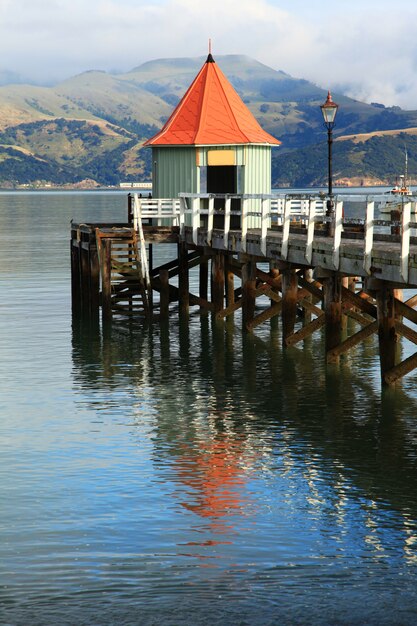 Jetée, Akaroa, nouvelle zélande