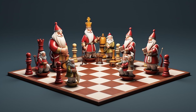 Un jeu d'échecs 3D unique où les échecs