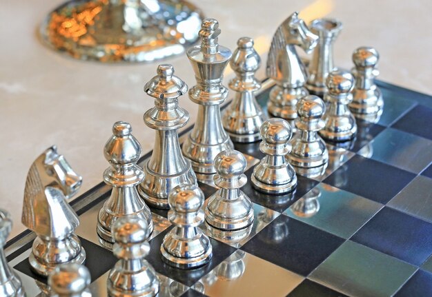jeu d&#39;échecs, concept Leader