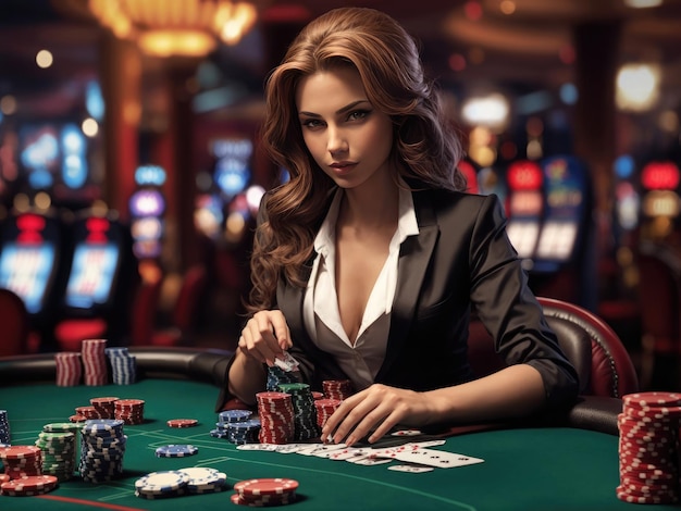 jeu de poker au casino