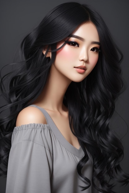 Jeune beauté asiatique