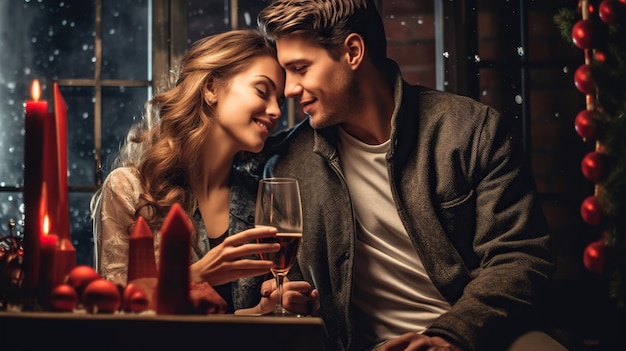 Un jeune couple qui a des moments sincères.