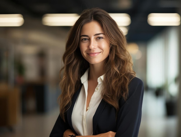 Jeune femme d'affaires