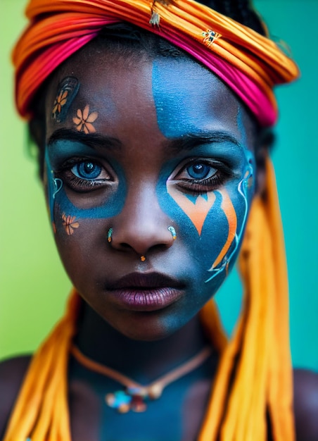 Jeune fille africaine