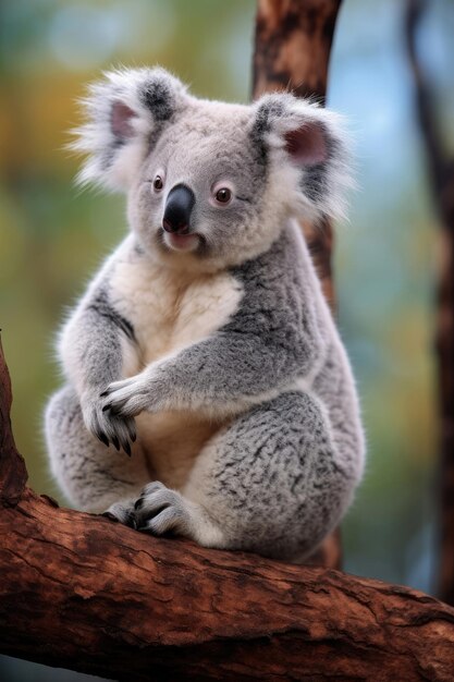 Un jeune koala dans la nature