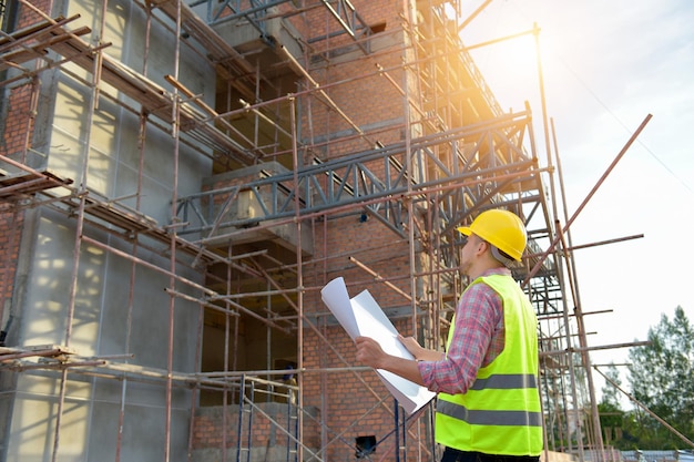 Jeunes architectes sur les chantiers