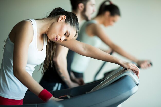 Jeunes au gym