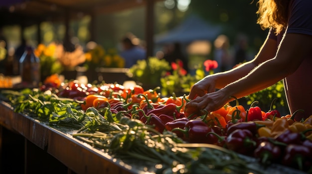 jeunes dans une communauté durable cultivant leur propre nourriture nourriture saine durable