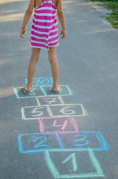 Jeux d'enfants dans les classiques. Mise au point sélective.