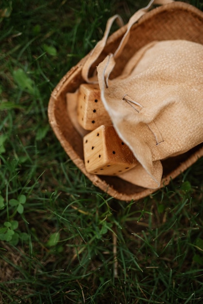 Jeux d'extérieur en bois